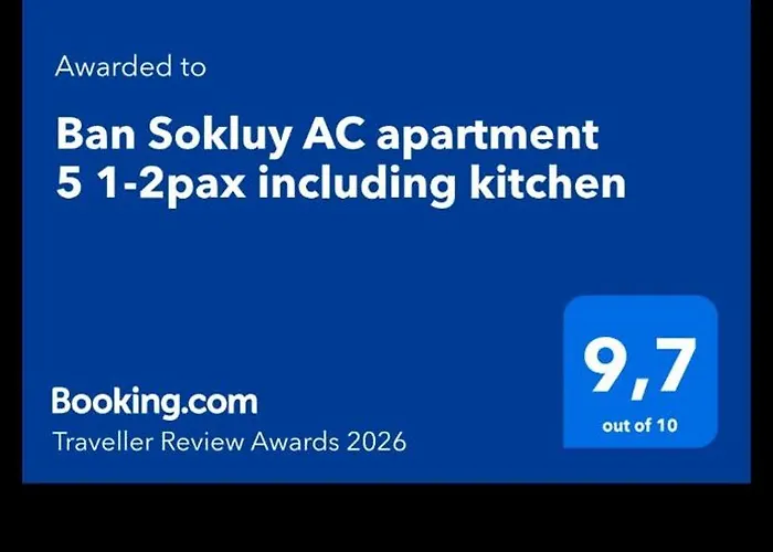 Ban Sokluy Ac Apartment 5 1-2Pax Including Kitchen